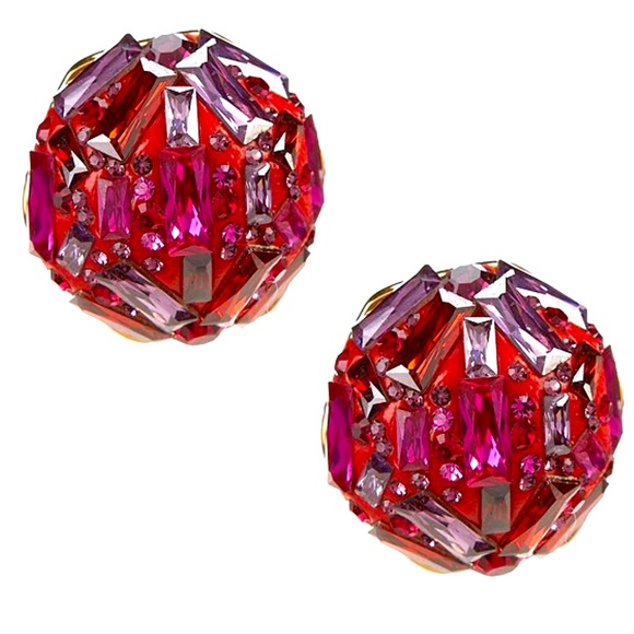 kate spade Jewelry - New kate spade Baguette Multicolored Stone Studs